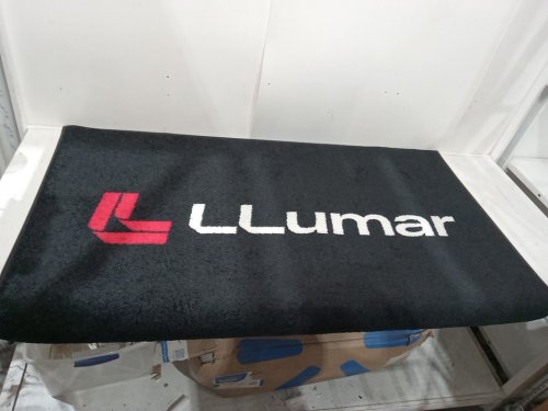 LLUMAR INDOOR non-slip welcome mat - 4ft 8" x 2ft 8"  black image 3