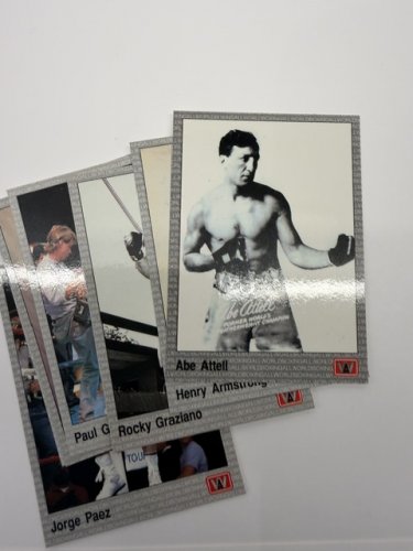 ASSTD 1991 PREMIER EDITION ALI WORLD BOXING CARDS image 8