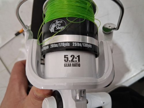 BPS King Kat Rod and Reel Spinning Combo - 5.2:1 -medium - heavy action - 7ft - (model: cbk760mhs-2) image 6
