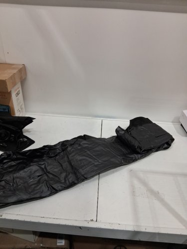 UNBRANDED backseat small air bed with inflatable pillow for vehicle - black (model:JL-03) image 4
