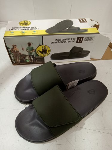 MENS BODY GLOVE COMFORT SLIDE SANDAL - SIZE 11 - GREEN (STYLE: 2001908) image 2