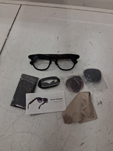 heycyan Upgraded Ai Smart Glasses with interchangeable lenses, 8mp 1080p hd Camera & Ai function powered by chat gpt - black (model: a2_5b69) image 3
