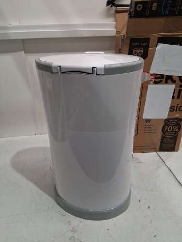 Dekor Plus step.drop.done Hands-Free Diaper Pail- white image 6