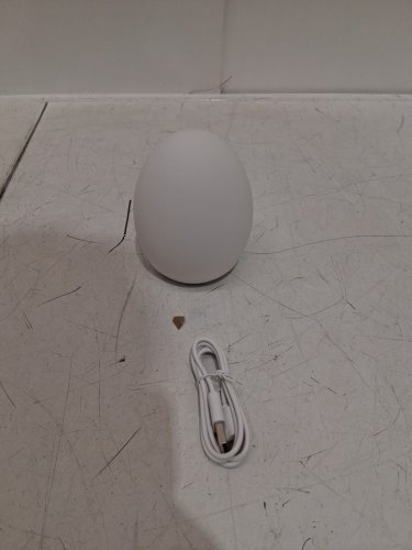 kids MediAcous Portable LED Touch Night Light for Nursery - with 7 Colours & Stepless Dimming, Rechargeable - white (model: me-nl01) image 3