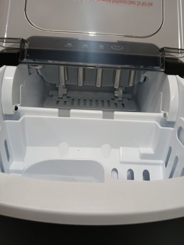 EUHOMY Countertop Ice Maker Machine - MAKES 26LB/Day - BLACK (MODEL: im-06d/IM001-Bbl-CAEH) image 6