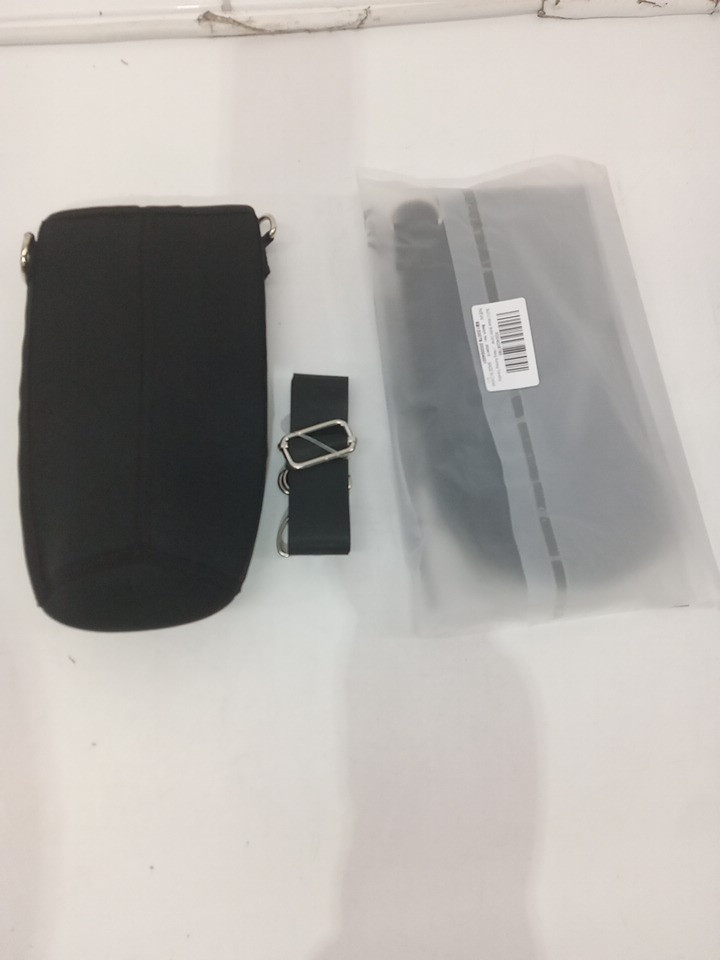 2 BUZIO WATER Bottle CARRIER with adjustable strap FOR RUNNING, HIKING, TRAVELING FOR 40OZ  - BLACK image 4