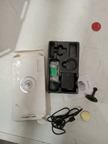 mini indoor wifi CAMERA - BLACK image 2