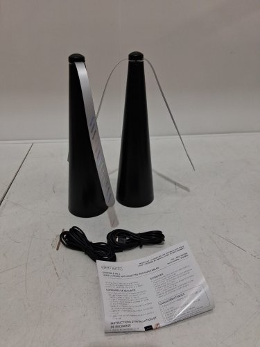 2pk ELEMENTS rechargeable Bug Repeller Fans - black (model: 1990391) image 3