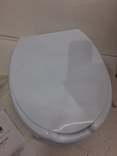 raised toilet seat with screw rod locking - 4" raised height - 300lbs max capacity - white (model: fbl760600) image 5