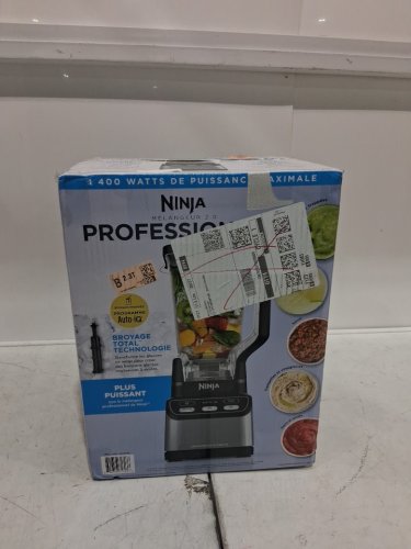 NINJA Professional Blender 2.0  - 72OZ - 1400W - BLACK/SILVER - (MODEL:CCO750BSL) image 2