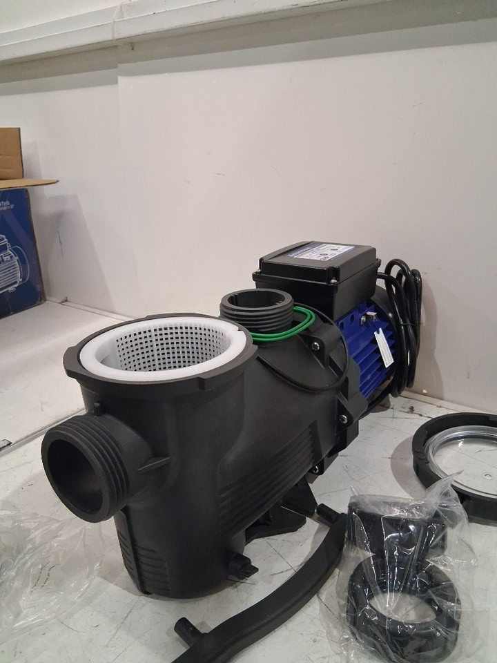 AQUASTRONG in/Above Ground Pool Pump High Flow Self Primming Swimming Pool Pump - 2HP/220V/60HZ - Glossy Black (MODEL: psp200t) image 4