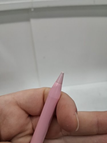 8pc MoKo Touch Screen Stylus Pencil with Power Display and additional heads - pink image 4