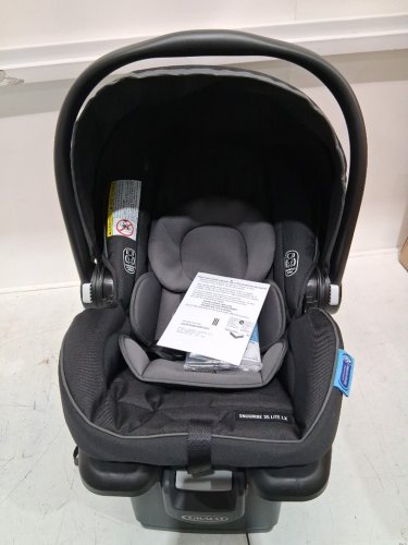 GRACO SNUGRIDE 35 LITE LX INFANT CAR SEAT - 35LB MAX- BLACK/GREY (MODEL: 2143034) image 8