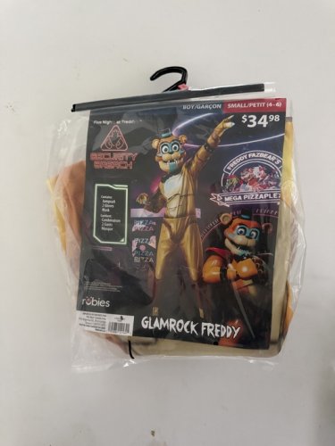 3PC kid's rubies five nights at freddy's - glamrock freddy - SMALL (4-6) (STYLE: 703087) image 2