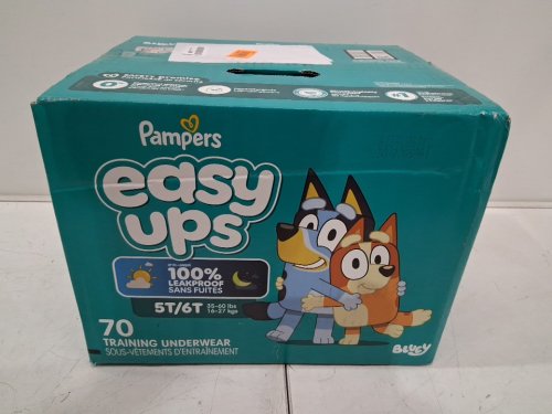 70PK Pampers Toddler Training Underwear Easy Ups Diapers Training Pants - SIZE 5T/6T - bluey image 2