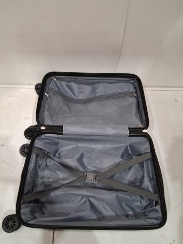 2pc titilt Hardside Suitcase With TSA Lock Universal Silent Wheels - 20"/24"- grey - (model: ti-01) image 15