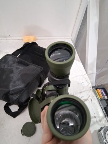 RONHAN WATERPROOF HIGH POWER MILITARY COMPACT HD BINOCULARS FOR BIRD WATCHING - 20x50 - green image 4
