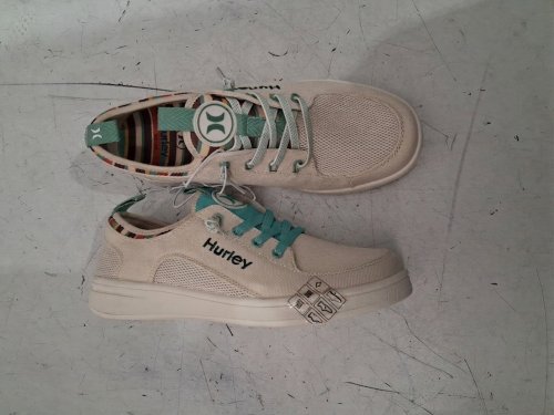 WOMEN'S HURLEY SLIP ON SHOES - SIZE 7 - BEIGE/MULTICOLOR - (STYLE: 5566707) image 3