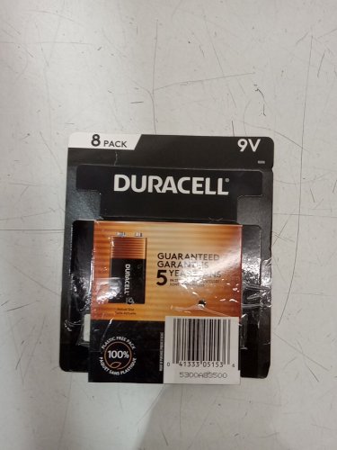6PK DURACELL coppertop long lasting all-purpose alkaline batteries - 9v (model: mn1604tb8) image 2