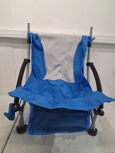 KingCamp Folding Portable Low Beach Chair - 300lbs cap - blue (model: kc19010 image 4