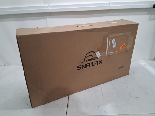 snailax shiatsu neck, shoulders & full back kneading shiatsu/rolling massager with heat - grey (model: sl-233) image 6