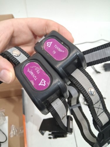2PK DOTSTAR 2-in-1 Wireless Dog Fence AND Training Pet Collar System - 5000FT - BLACK/GREY/PURPLE (MODEL: 03FX-01-ZJ-CA-T9-2C) image 6