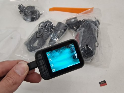RenXiang Dash Camera with Reverse Camera and 32gb sd card - 2.5k qhd - black - (model:s60) image 5