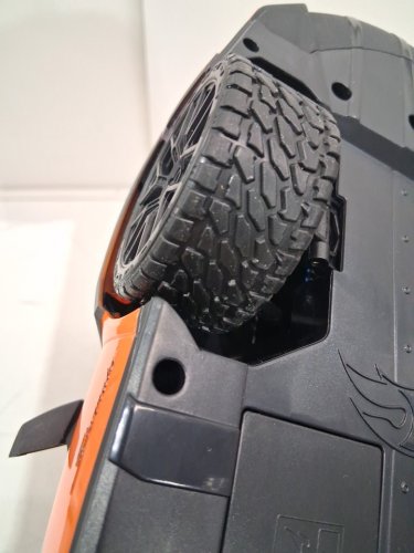 HOT WHEELS RC LAMBORGHINI HURACAN STERRATO CAR - 1:10 - ORANGE AND BLACK (MODEL: 1851591) image 5