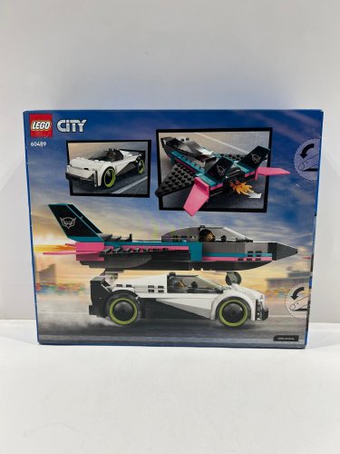 259pc Lego - city - jet vs. Car (60489) image 4