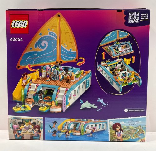 685pc Lego - friends - travel boat adventure (42664) image 5