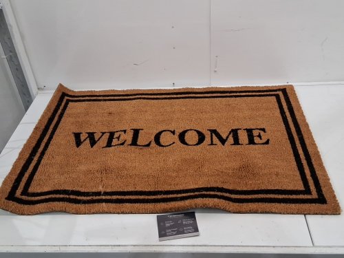 BARNYARD DESIGNS OUTDOOR coir WELCOME MAT - 24" x 36" - BROWN (MODEL: dmc-weldb-36) image 3