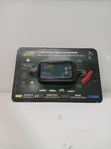 BATTERY TENDER 4.5 AMP BATTERY CHARGER AND MAINTAINER - WORKS WITH 12V AND 6V BATTERIES  -SAFE LONG TERM STORAGE (MODEL:1510107) image 2