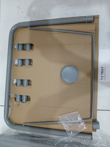 HUANUO Adjustable folding tv tray table - grey (model: ‎HNTT) image 4