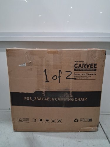 Garvee Oversized Camping Directors Chair - 400LB - BLACK/GREY (model: PSS_33ACAEJ6) image 2