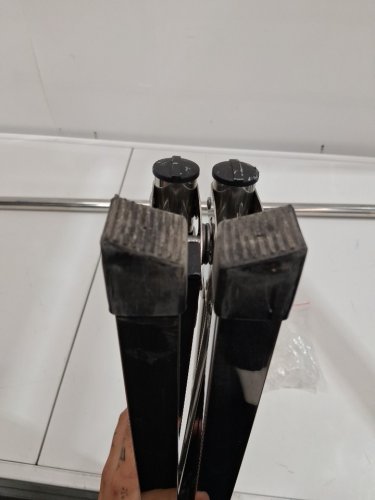 URYAN retractable Stainless Steel Folding Portable Clothes Drying Rack - 59"- 95" - steel image 7
