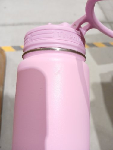 THERMOFLASK DOUBLE WALL VACUUM INSULATED STAINLESS STEEL BOTTLE - 24OZ - PINK image 4