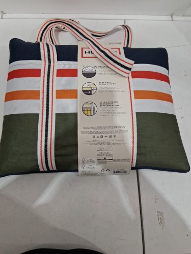 Hunter Outdoor packable Blanket with handles - 60" x 72" - blue/orange/green (model: 1909192) image 2