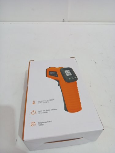 TempPro Infrared Thermometer Gun - 1022°F MAX - orange/black (model: TP30) image 2