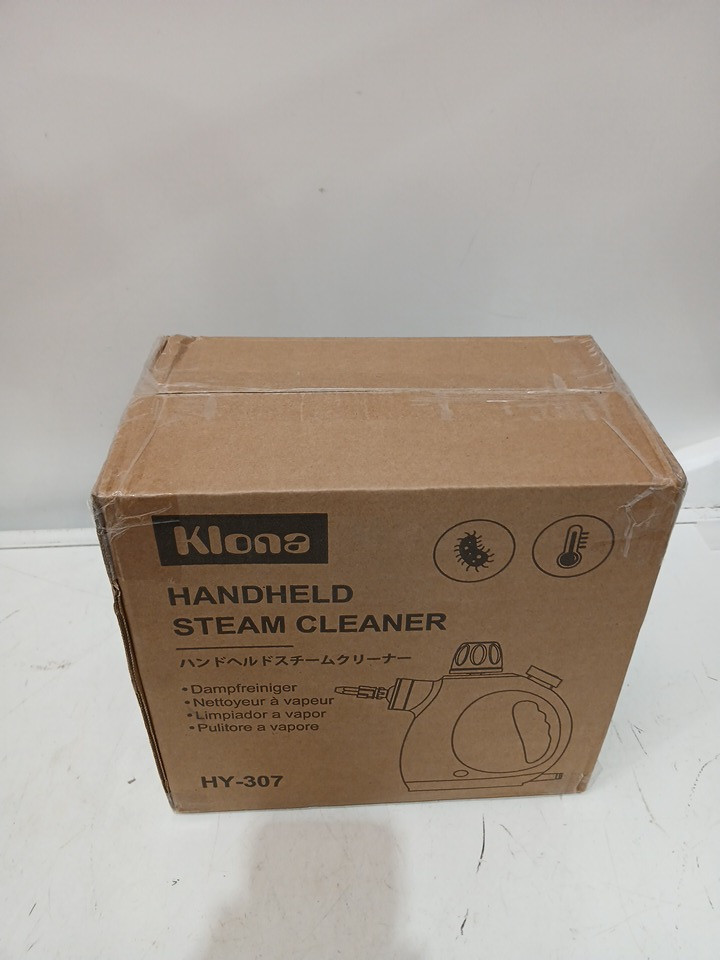 10PC KLONA Multi Purpose HandHeld Steam Cleaner with ACCESSORIES - white (MODEL: HY-307) image 3