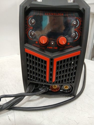 Yeswelder Gas Gasless Multiprocess MIG/Flux Cored/Lift TIG/Stick ARC Welder - 160A - Dual Voltage 110V/220V - Black/Red (Model: MIG-160) image 9