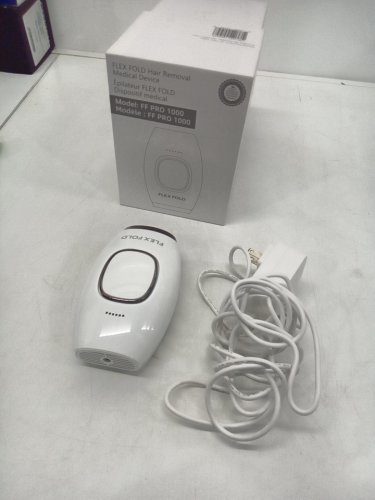 flex fold hair removal medical device - white (MODEL: ff pro 1000) image 2