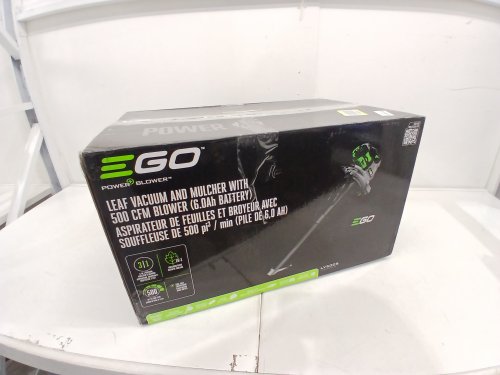EGO Power+ Leaf Blower, vacuum, and Mulcher - 56V - 500 CFM - Black/Grey (Model: LV5000) image 3