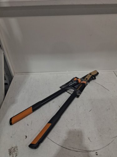 fiskars -  PowerGear2 Steel Blade Garden Bypass Lopper and Tree Trimmer for Branches up to 2" Diameter - 32" - orange/black - (model: l5532) image 2