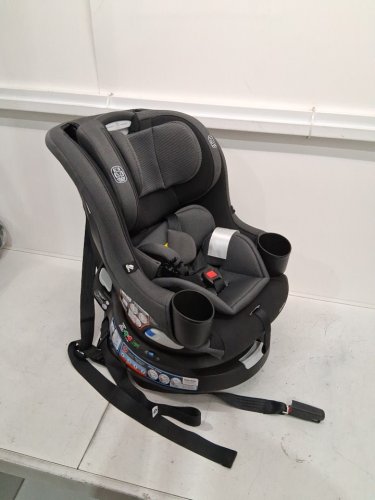 GRACO EASYTURN 360 2-IN-1 CONVERTIBLE CAR SEAT - CYRAN BLACK/GREY (MODEL: 2227897) image 3