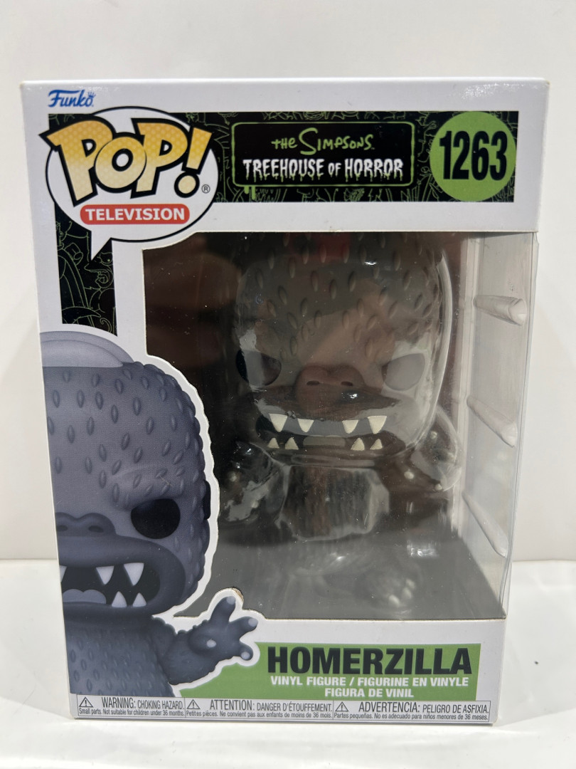 Funko pop! Television: the simpsons treehouse of horror - homerzilla vinyl figure (#1263) image 2