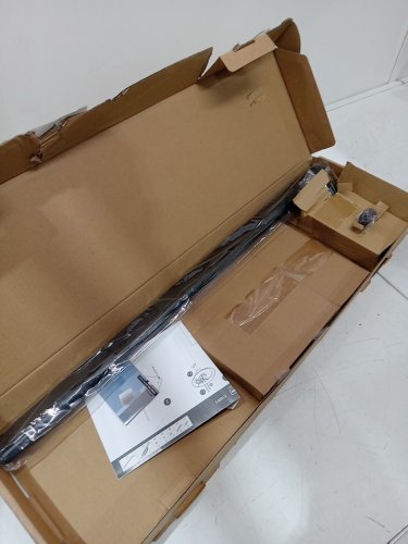 flexson floor stand for sono era 100 speaker - black (model: ‎FLXE100FS2021US) image 3