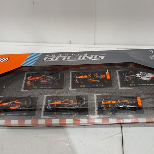 6pk Bburago McLaren Formula Racing Die Cast cars - 1:43 scale (model:2517133) image 3