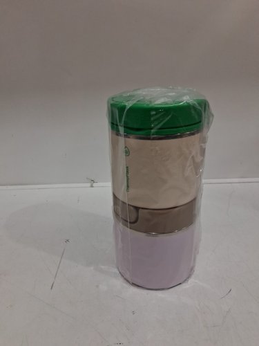 2pk thermoflask insulated food jars - 20oz - green/tan & brown/pink (model: 1759351) image 2