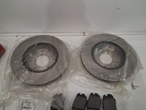 10PC CMX Brake Rotors and SIM Brake Pads with Hardware, Fits Multiple 2003 - 2013 Kia and Hyundai Models (SIM-924, 8-980089) image 6