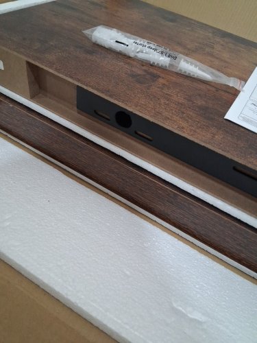 2pk feihorm floating shelves - 36" - rustic brown image 4